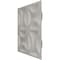 Ekena Millwork 19 5/8in. W x 19 5/8in. H York EnduraWall Decorative 3D Wall Panel Covers 2.67 Sq. Ft. WP20X20YOCDB - alternate 4